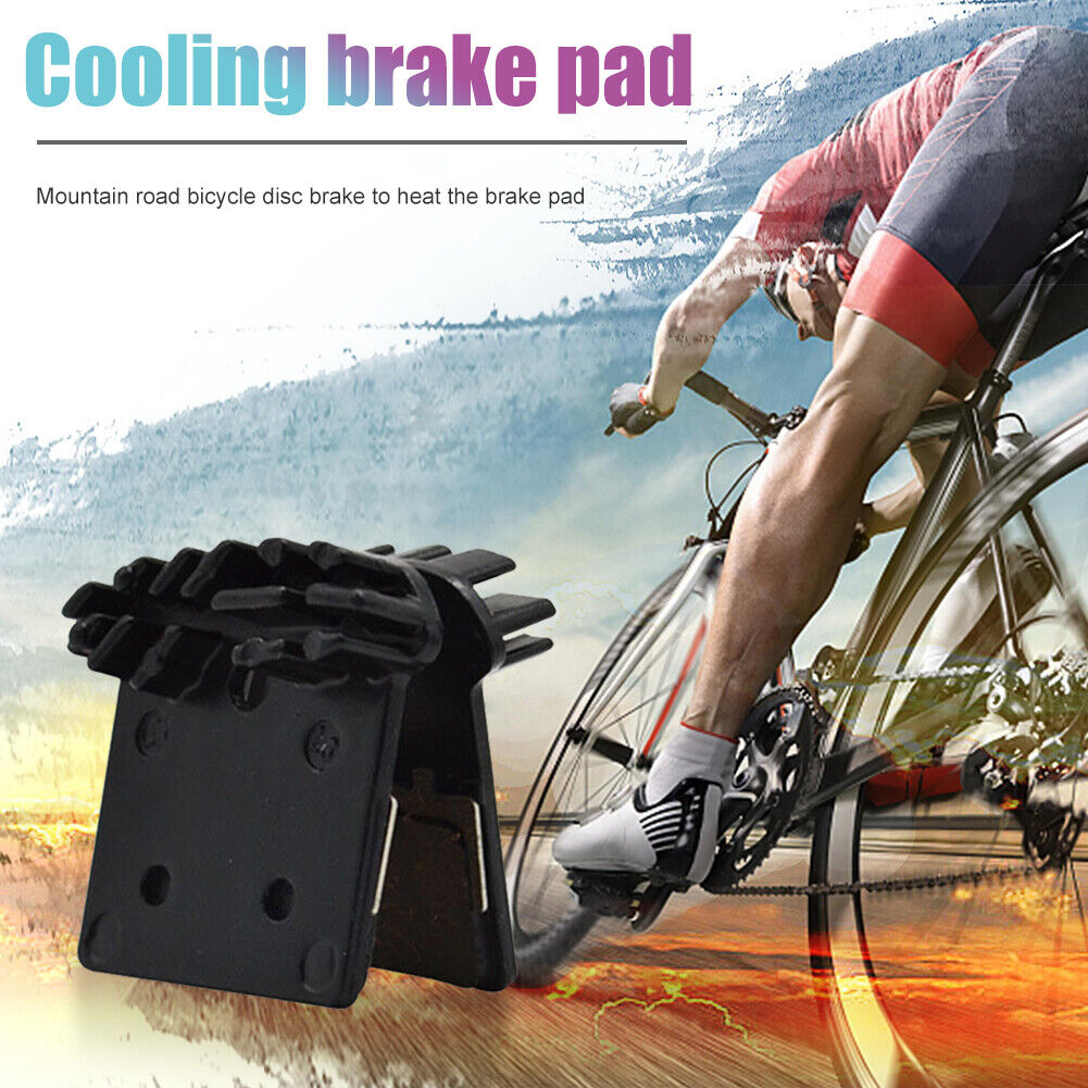 1 Pair MTB Bike Cooling Fins Heat Radiation Brake Pad for M9000 M9020 M987