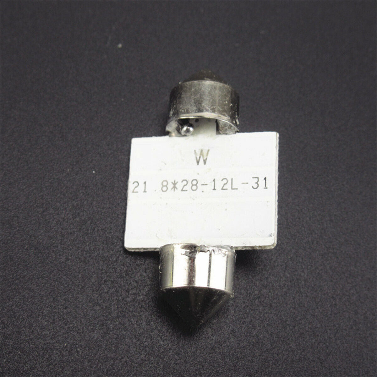2pcs White 31mm COB8 LED Bulbs For Festoon Car Interior Dome Map Lights 12V