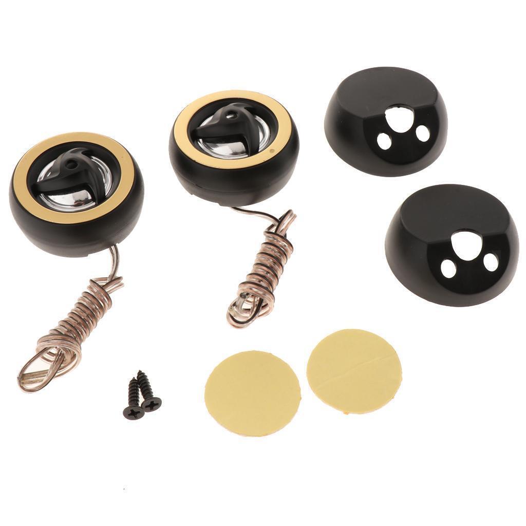 Prettyia   1   Pair   25mm   Car   Silk   Dome   Tweeter   Speakers   Treble