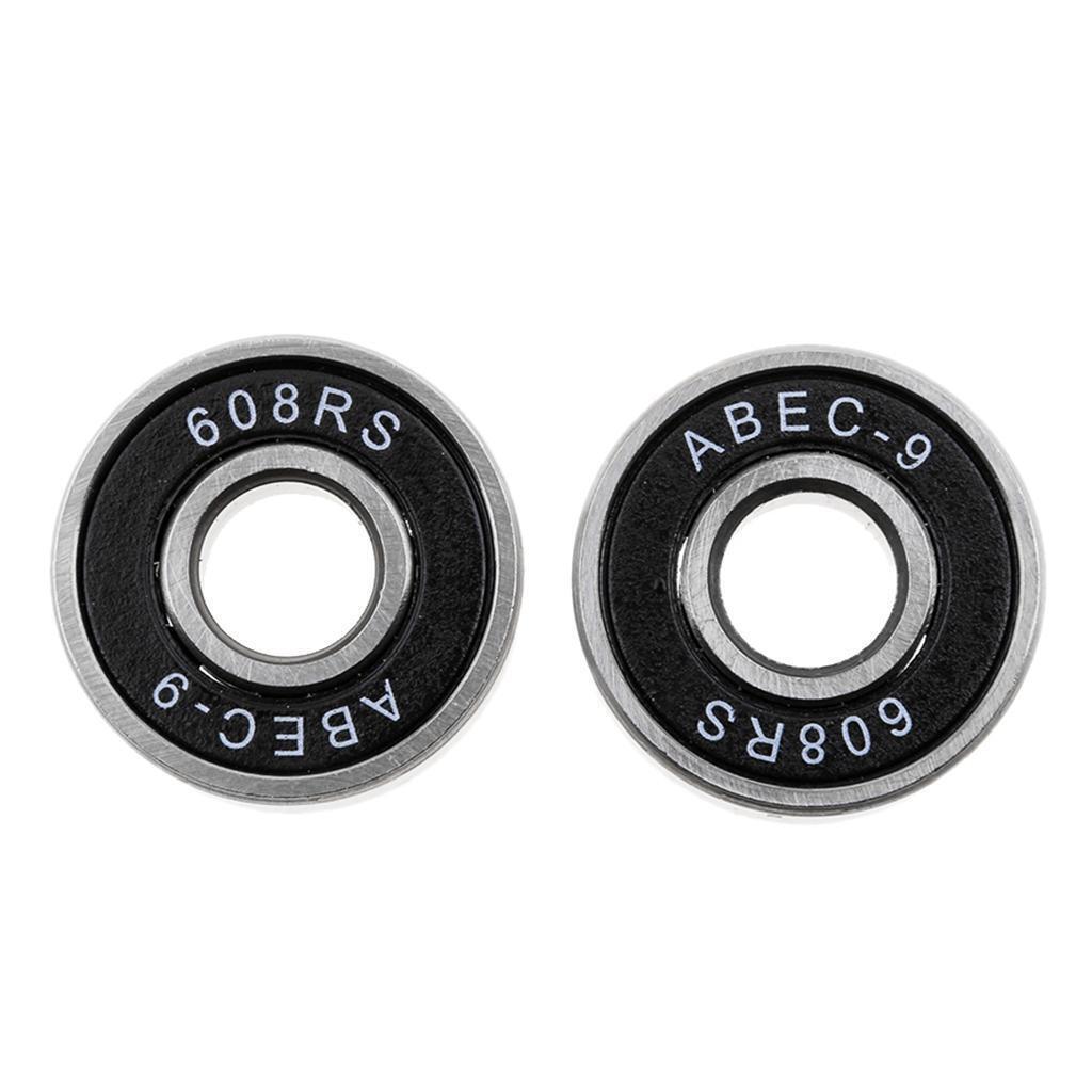 BEARINGS 608 RS  9 8x22x7mm INLINE SKATE ROLLER HOCKEY