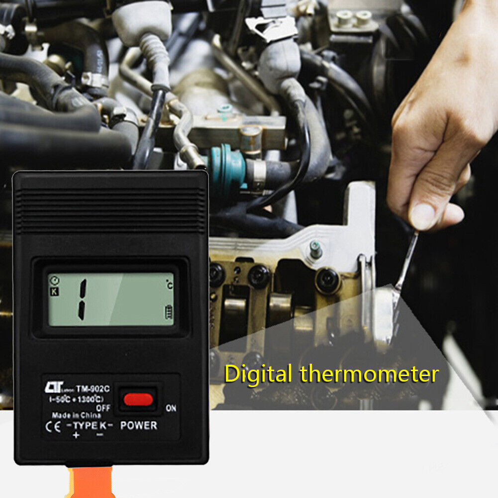 TM-902C Temperature Controller Pyrometer K Type Thermocouple Probe Detector