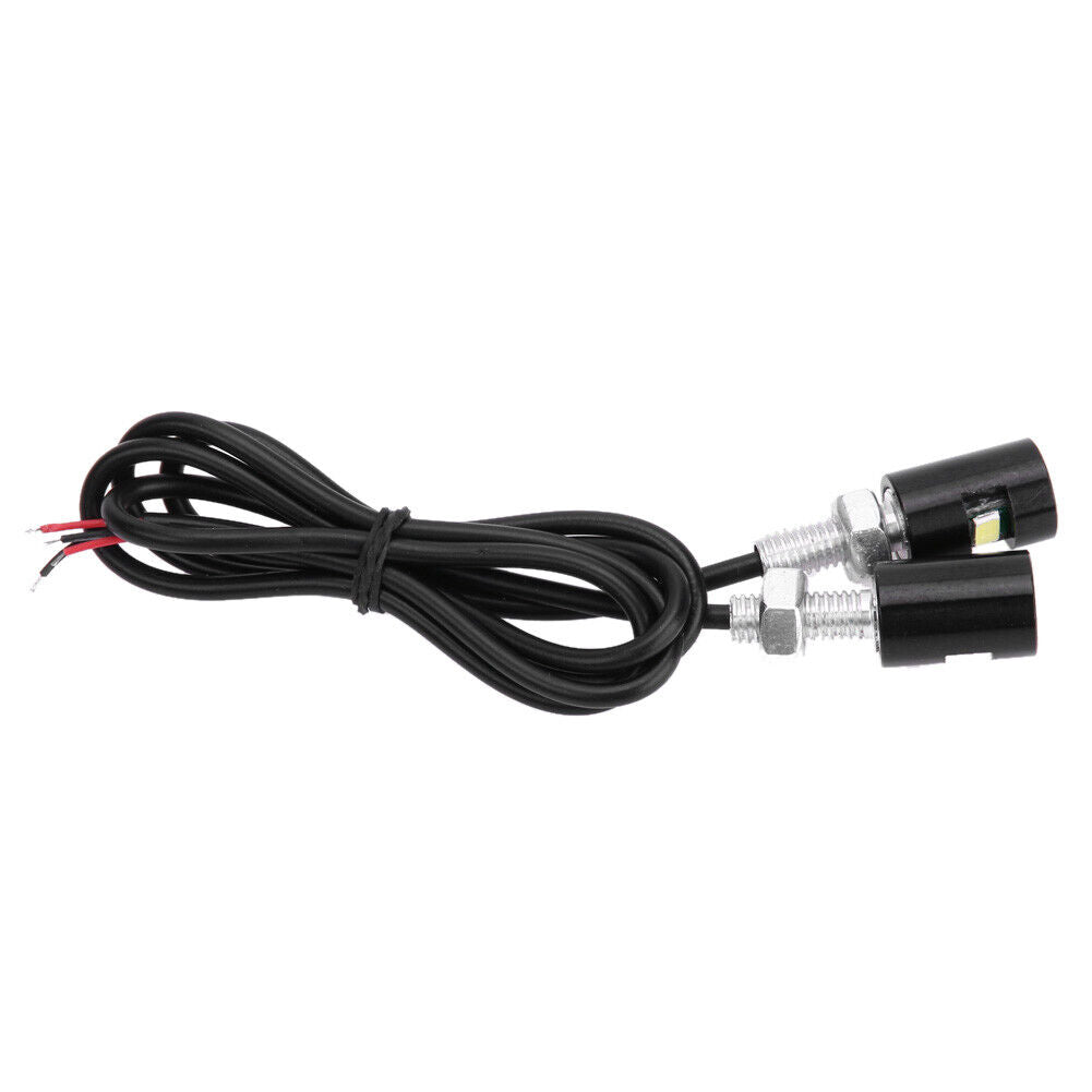 2pcs/lot Tail Number Styling New Car Auto Motorcycle License Plate lamp 12V