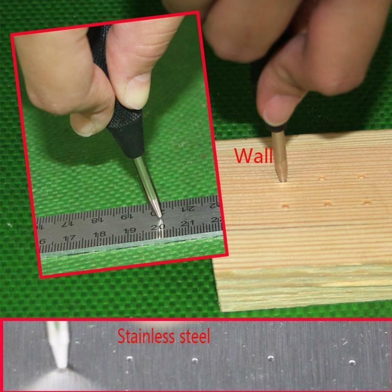 Super Strong Automatic Centre Punch Adjustable Spring Loaded Metal Drill Tool