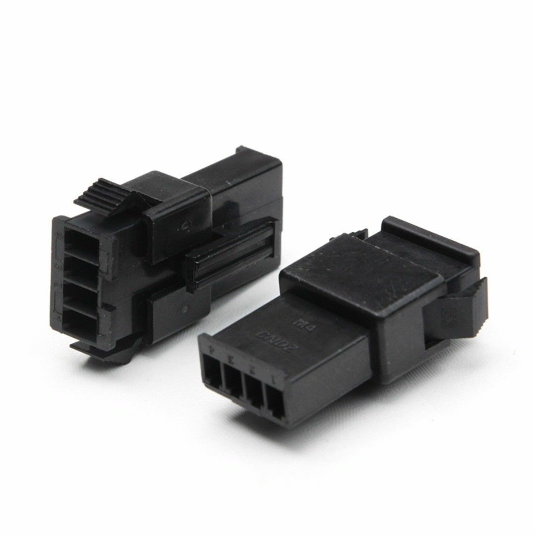 200pcs 2/3/4/5Pin 2.54mm Male/Female Pin Header Housing Wire Connector
