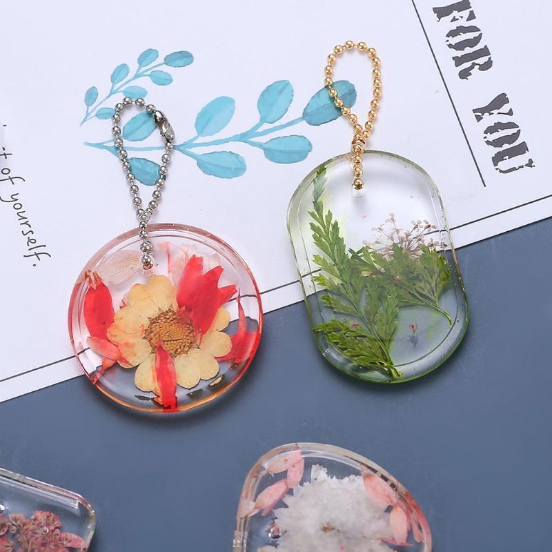 Silicone Mould DIY Crafts UV Epoxy Mold Handmade Jewelry Pendant Key Chain Mold