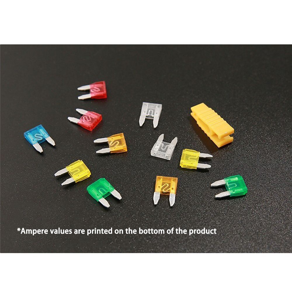 Truck Motorcycle AUTO Blade FUSES Kit Car Fuse  Assortment Case Assorted