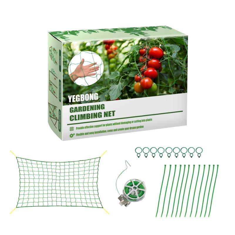 Plastic Trellis Set 4pcs Durable Tear Resist Garden Backyard Patio Flower Holder