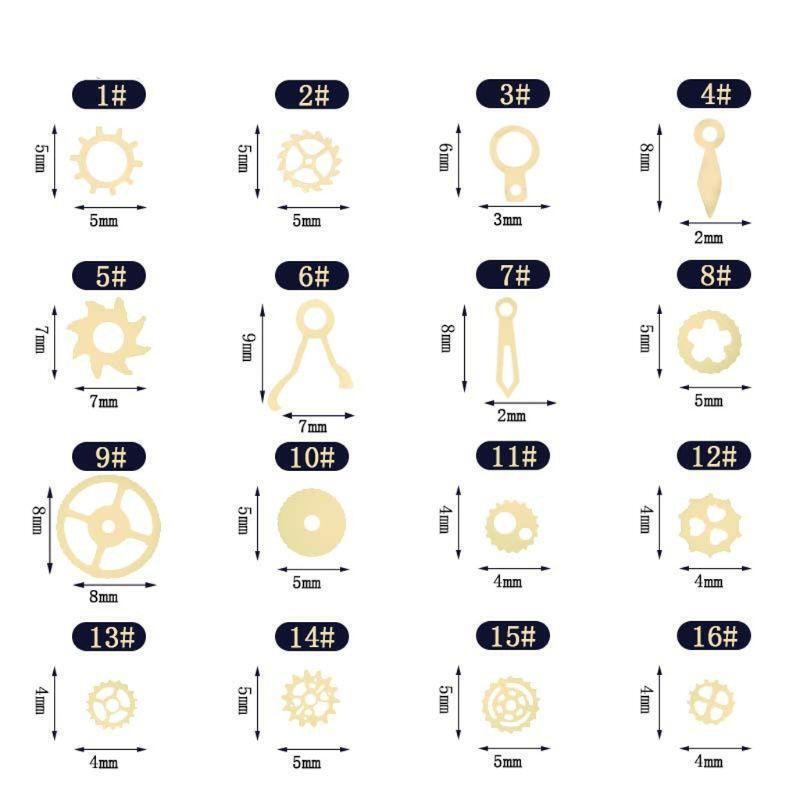 Multiple Kinds Mixed Steampunk Charms for DIY Crafting Jewelry Embellishments