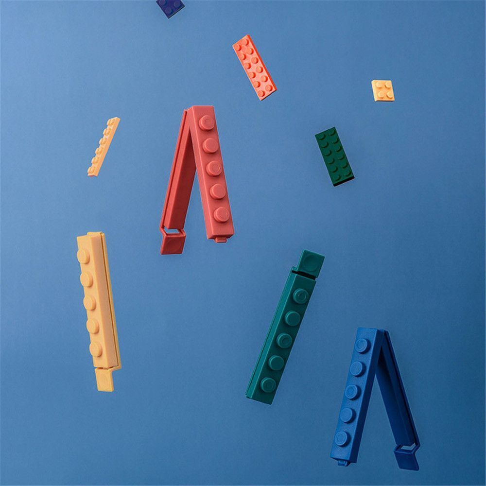 Candy Color Plastic Sealing Rods Sealing Clamp Food Bag Clip Snack Bag Sealer