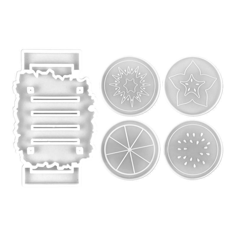 Coaster Mold DIY Silicone Anti-Scald Heat Insulation Pad Home Desktop Decoration