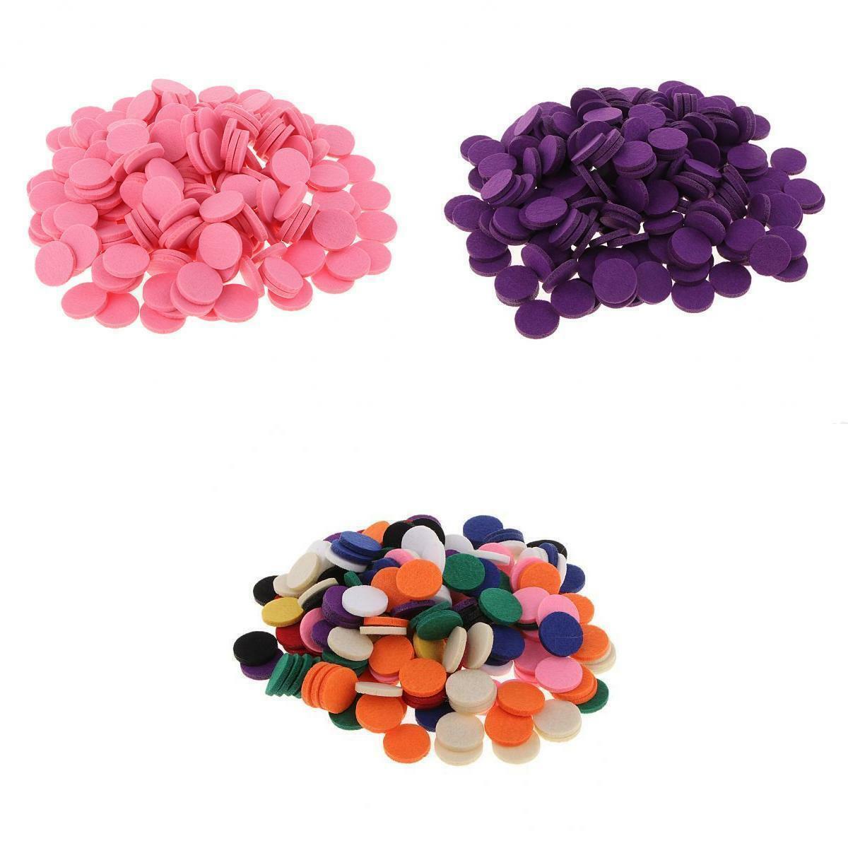 600 Pieces Small  Oil   Diffuser Refill Pads Round 21mm
