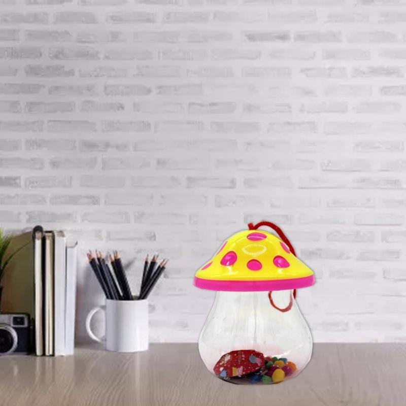 Cute Betta Keeper Mushroom Shape Home Living Room Ornament Table Bowl