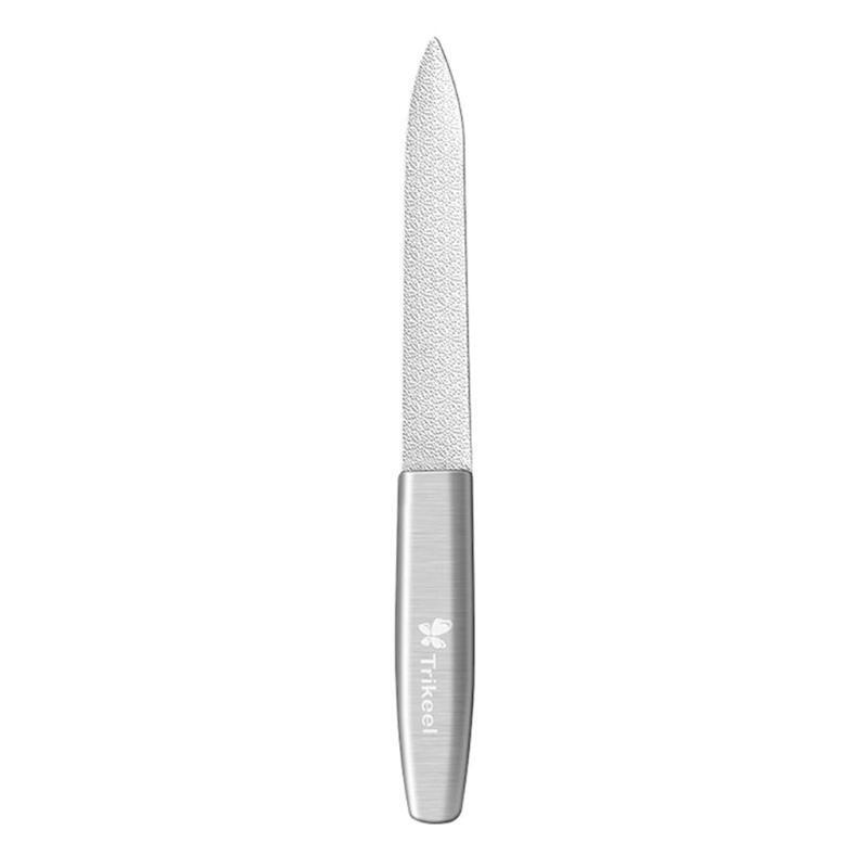 Stainless Steel Nail File with Fillet Tip, Nails Files Easily for Men and Woman