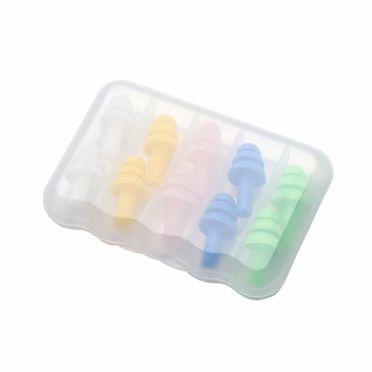 Soft Reusable Silicone Earplugs Waterproof Noise Sleep Ear Plugs Ear Plugs