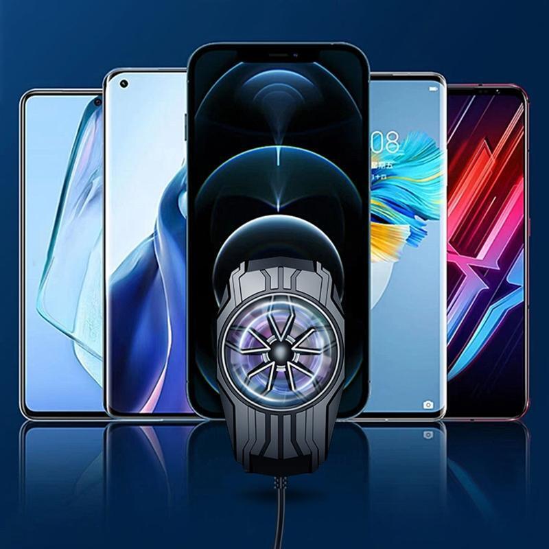 Phone Cooler Cooling Heatsink Cellphone Radiator for Gaming Lives Watch Videos