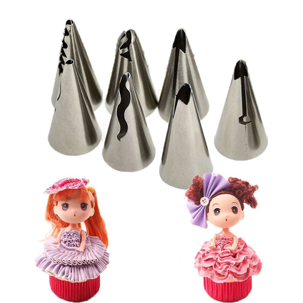 Cupcake Pastry Tips Baking Mold Icing Piping Nozzles Russian Stainless Steel