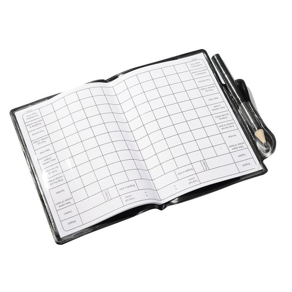Sport Football Large Referee Red Yellow Card Sport Match Soccer Sheet Set