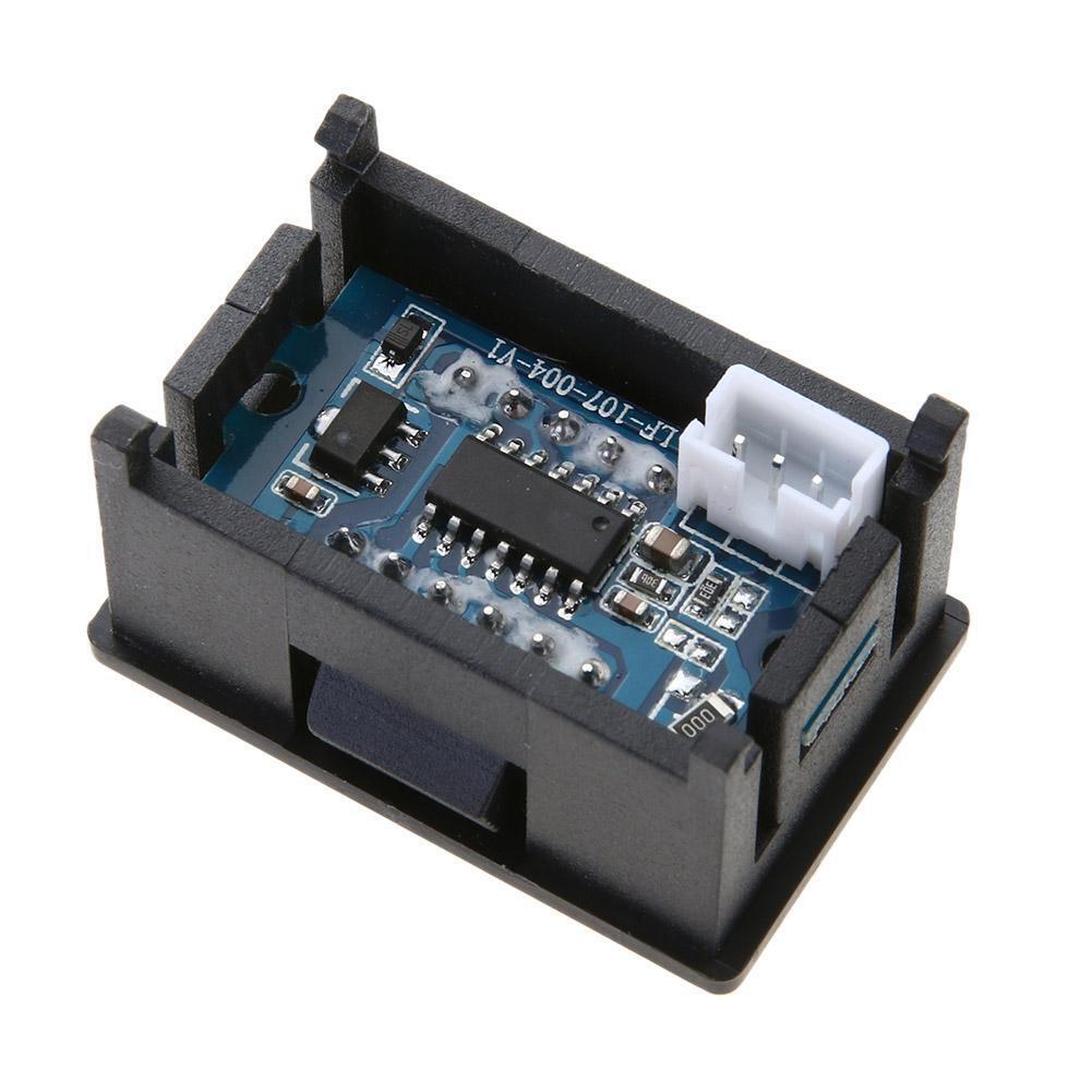 Mini 0.36in DC 2.4V-30V 2-Wire LED Digital Display Panel Battery Voltmeter