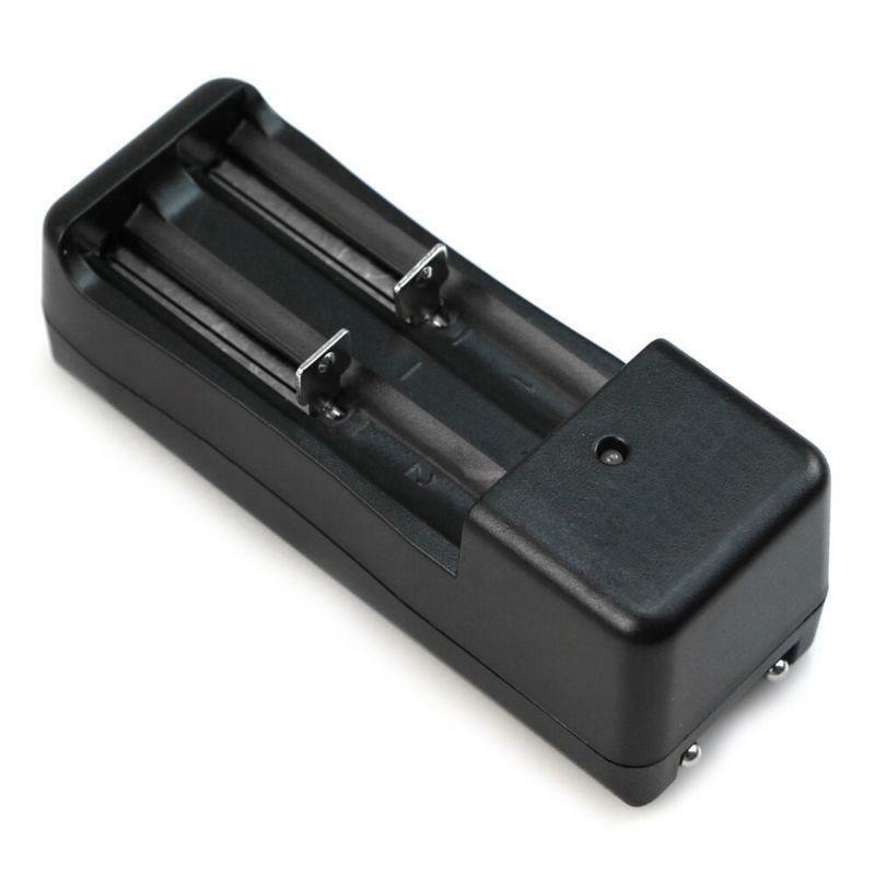 New Dual Battery Charger for 18650 16340 26650 Rechargeable Li-ion 3.7V EU