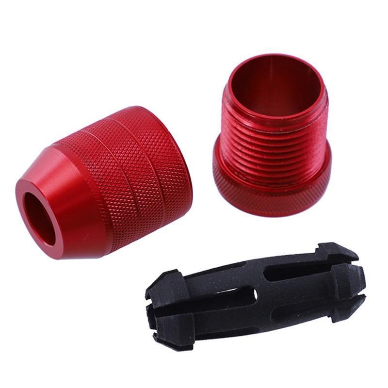 Adjustable Drill Bit Stopper Step Twist Drill Positioner Tool Aluminum Alloy