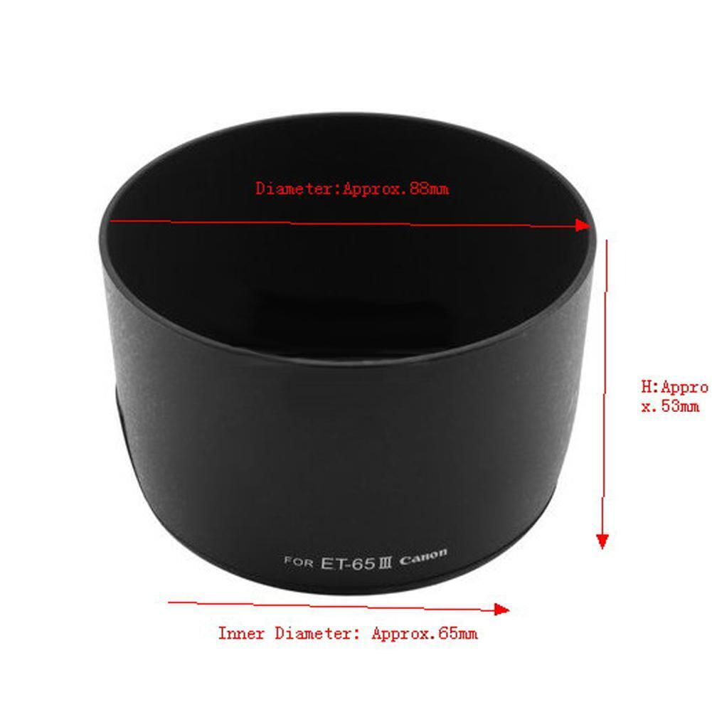 Lens Hood ET-65III ET 65III for Canon EF 135mm f/2.8 70-210mm f/3.5-4.5 USM