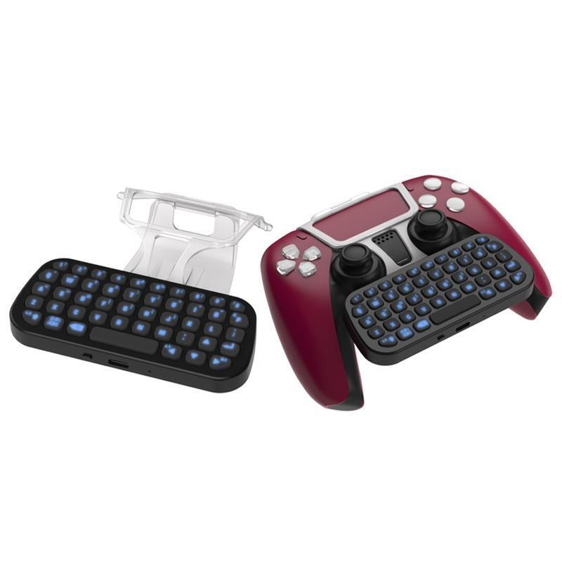 Wireless Bluetooth-compatible Keyboard Controller Chat Pad ForPS5 Joystick Game