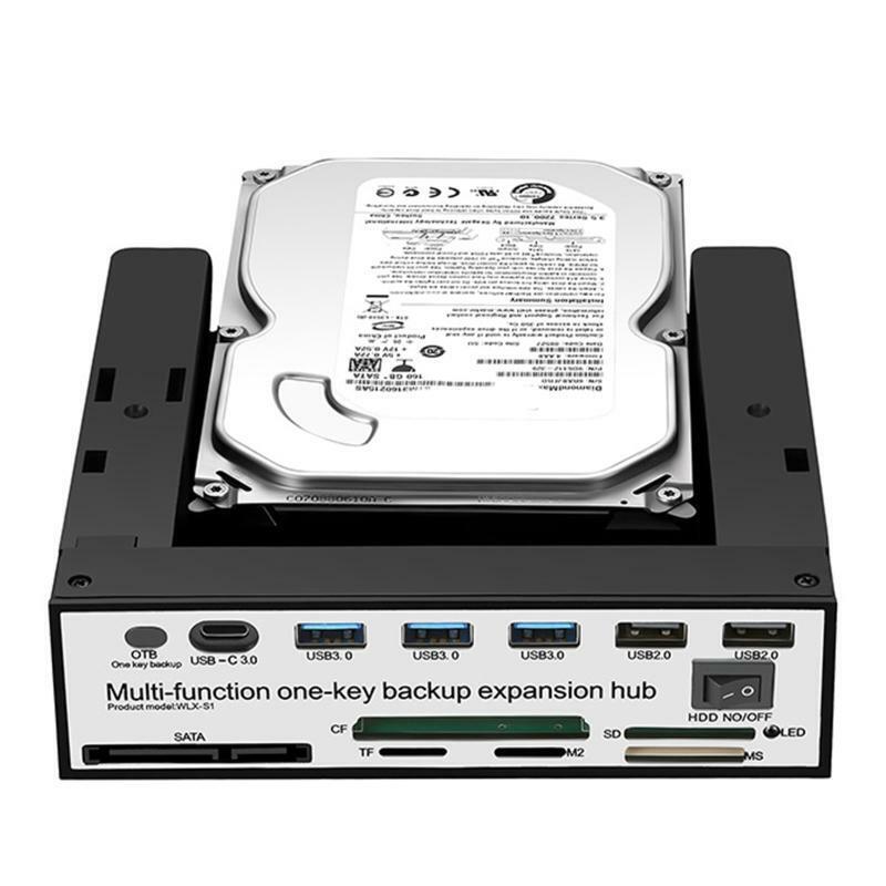 Support One-Key Backup Function  External Hard Disk Drive USB3.0/USB2.0 OTB