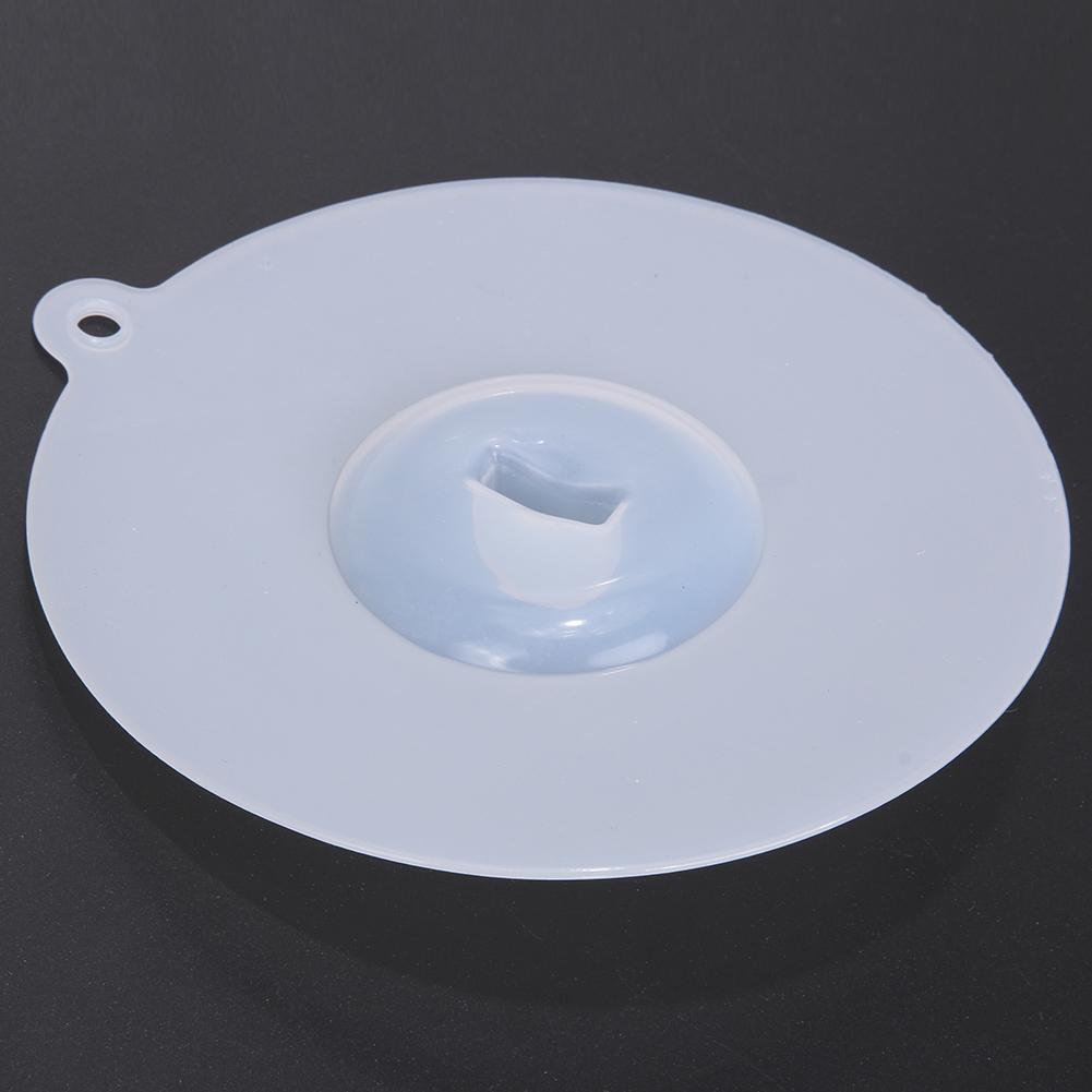 Silicone Cup Cover Odorless Cap Lid Leak Proof Fresh-Keeping Sealed(M)
