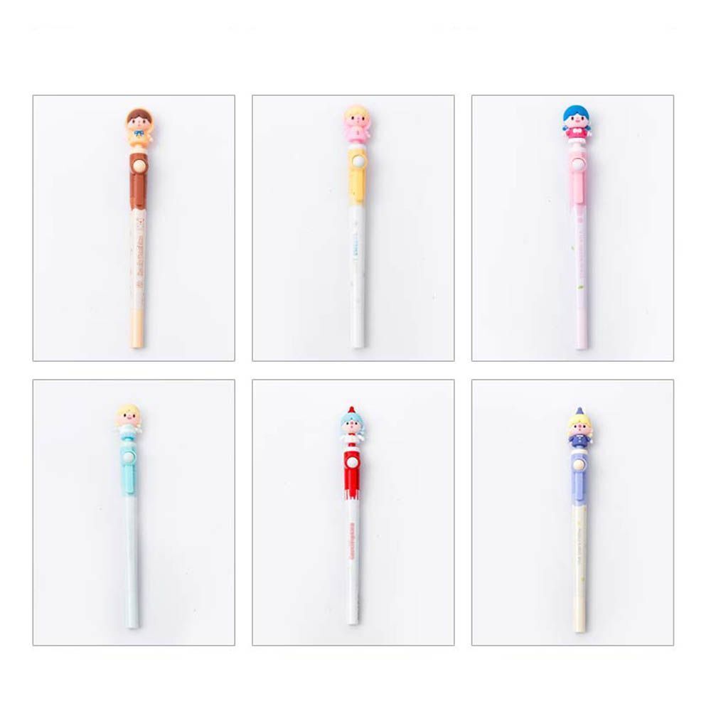 Supplies Stationery Signature Gel Pens Black Ink Rotating pen Cartoon Pencils