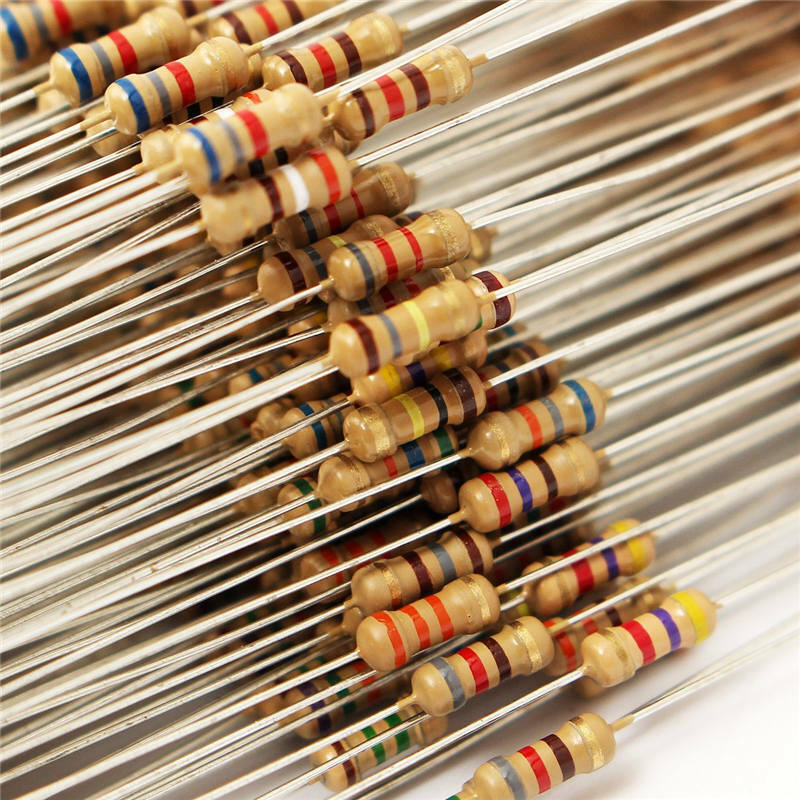 1500pcs 1/4W 75 Values 5% Carbon Film Resistors Assorted kit (1 ohm~ 10M ohm)