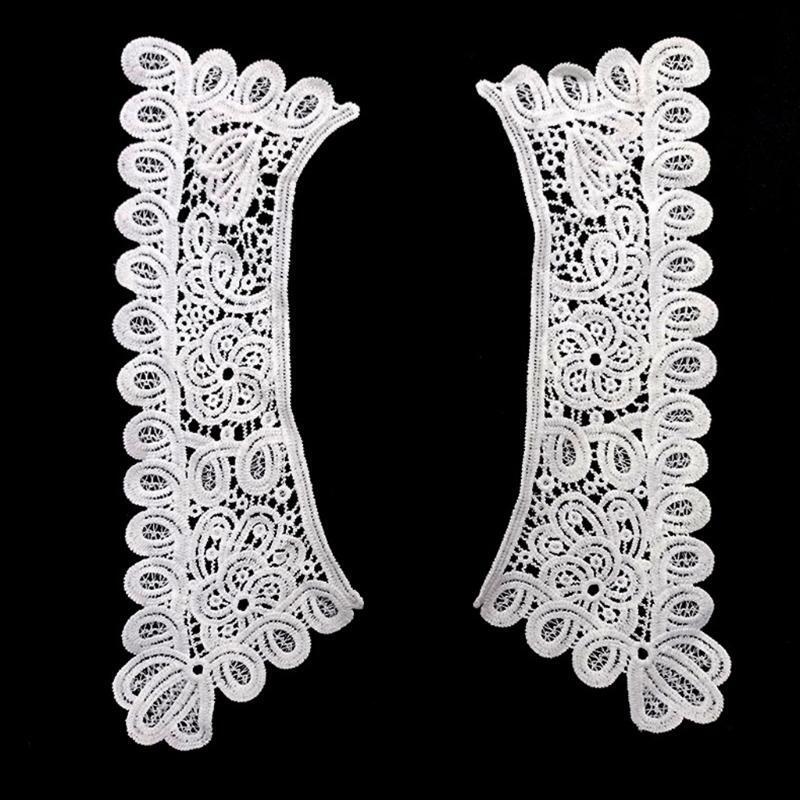 Women False Collar Shoulder Decoration Detachable Neck Milk Silk for Low Profile