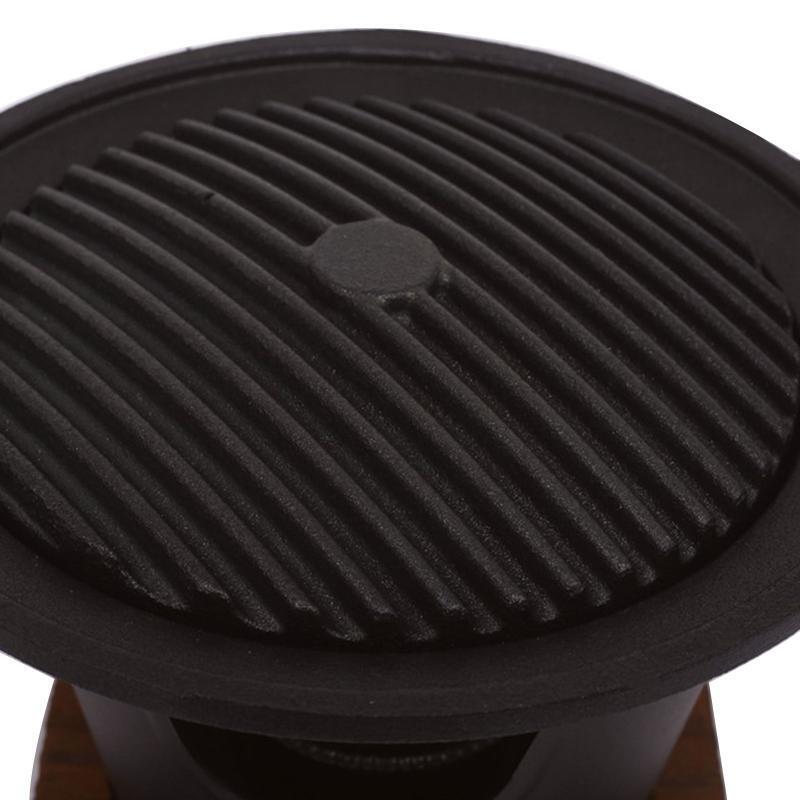 Creative One Person Metal Hibachi Grill Roasting Pan Food Grade Anti Corrosion