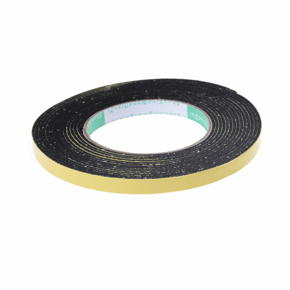 1pc 5M Weather Stripping Sponge Rubber Strip EPDM Tape 2mm*10mm Door Seal   O