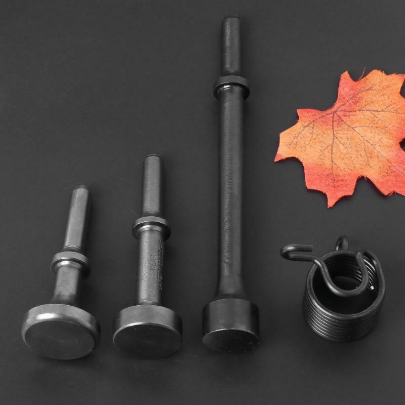 3PCS Smoothing Pneumatic Air Hammer BitS Long Bit Tool &1* Spring Tire Repair