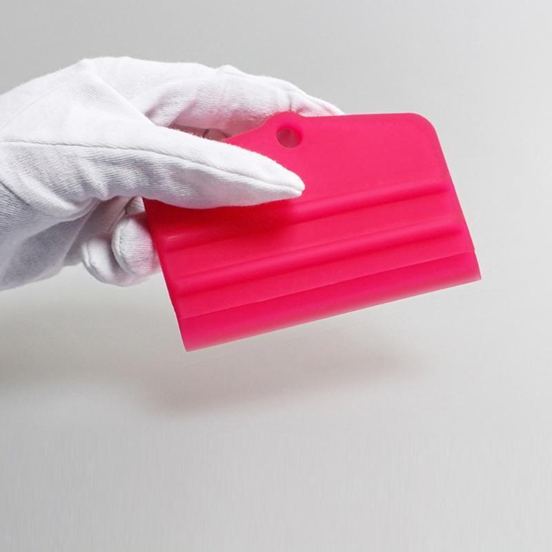 Squeegee Felt Edge Car Film Scraper Window Tint Soft Rubber Silicone Wrap Tools