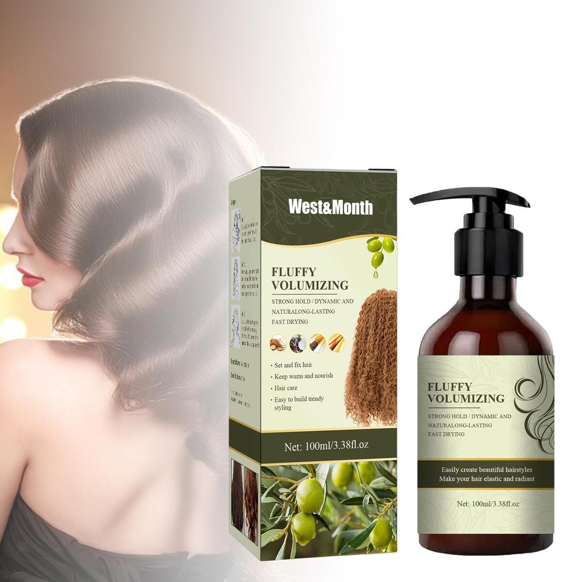 Olive Oil Styling Gel 100ml for Nourish and Repair Hair Hair Moisturizing