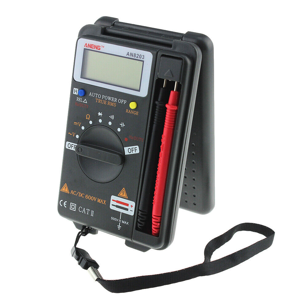 ANENG AN8203 DMM Integrated Handheld Pocket Mini Digital AC/DC  Multimeter