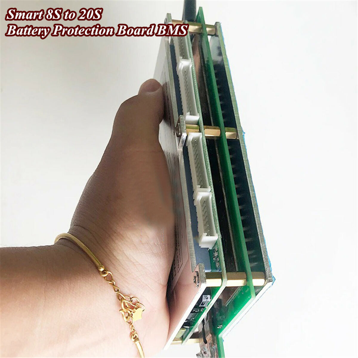 Smart 10S to 24S Bluetooth Ant BMS Lifepo4 Li-ion Lipo Battery Protection Board