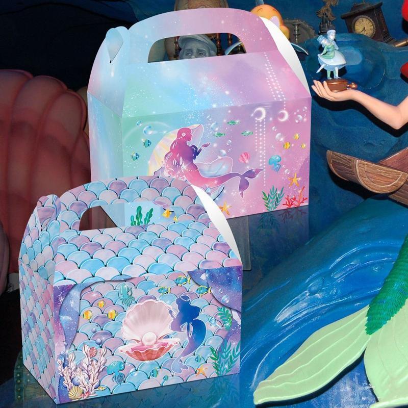12pcs Candy Treat Boxes Gift and Goodie Paper Bags Party Favor Bags for Party