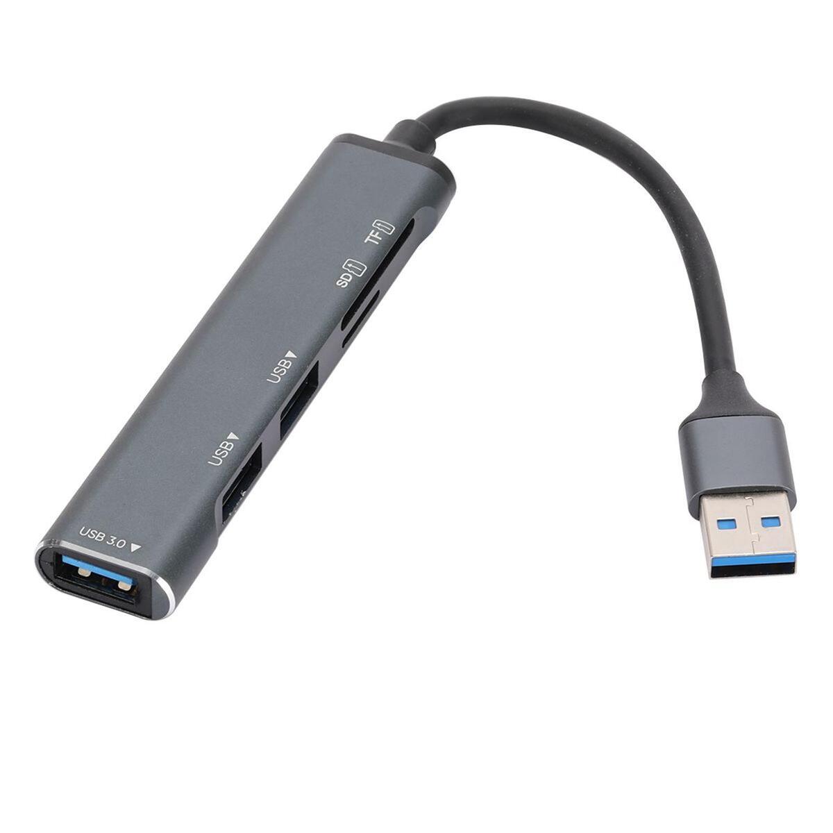 USB 3.0 Hub SD/TF Card Reader USB 3.0 5Gbsp, USB 2.0 480Mbps for USB Devices