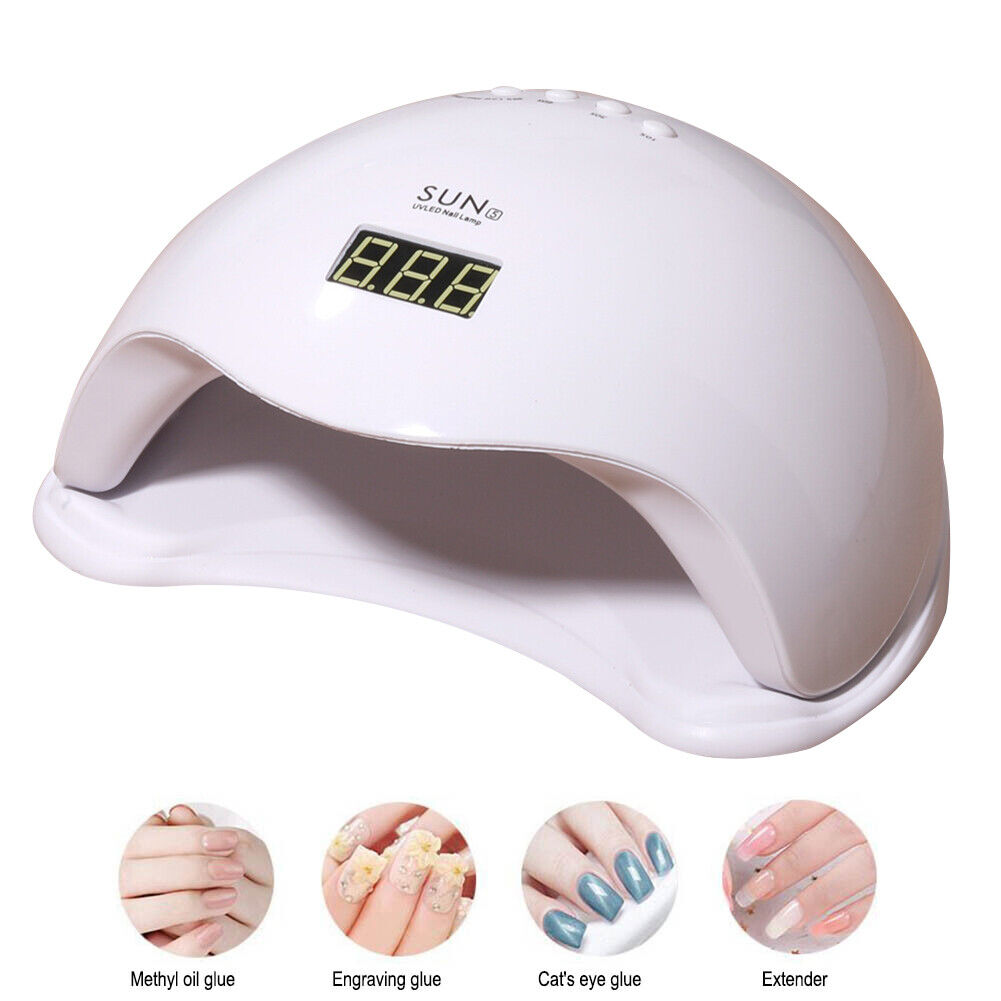 48W LED Nail Lamp Nail Dryer Nail Art Manicure Tools for All Gels Polish
