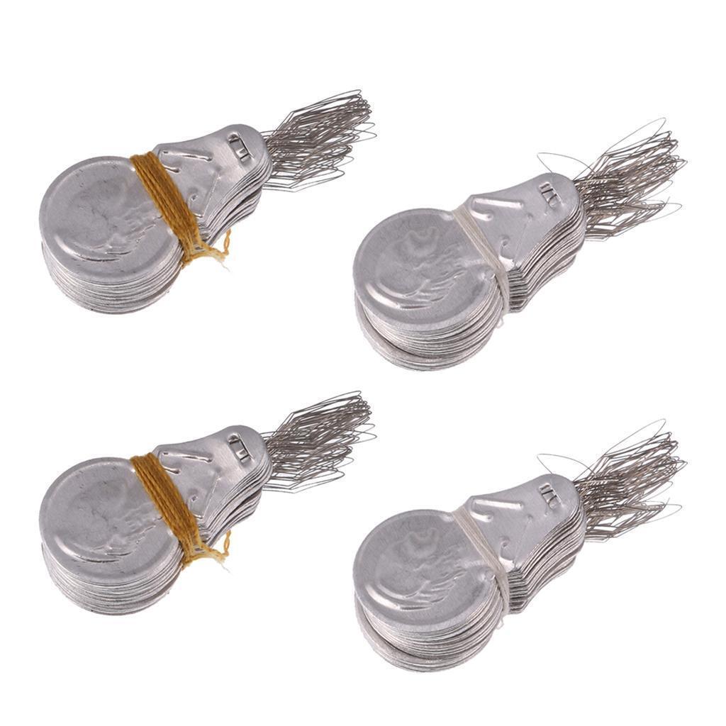 200x  DIY Needle Threader Crafts Sewing Needling Thread Guide Tools