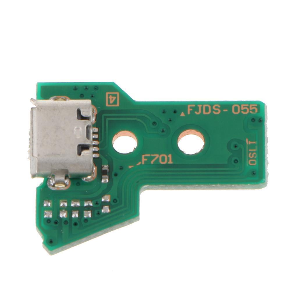 2X Replacement Charger Board Plate Charging Port JDS-055 for PS4 +Flex Cable