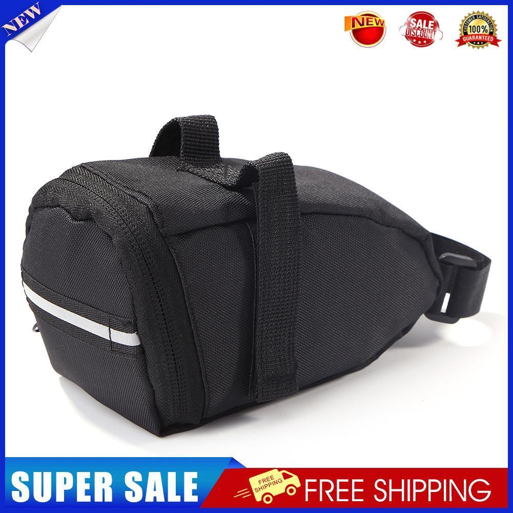 1L Bicycle Saddle Bag Rainproof MTB Road Bike Seatpost Rear Storage Pouch