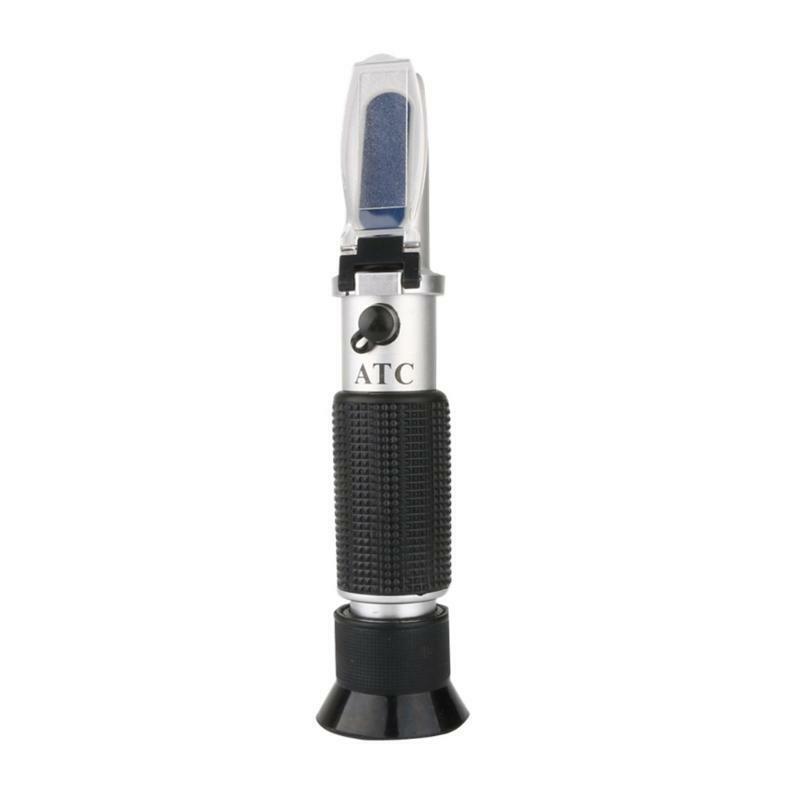 Professional Refractometer with ATC 0~32? Hand Held for Juice Sugar Meter Tester
