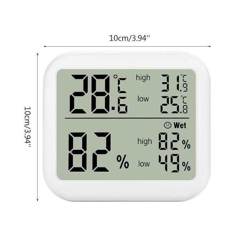 Digital Thermometer Humidity Monitor ? & ? Max Min Record for Home Greenhouse