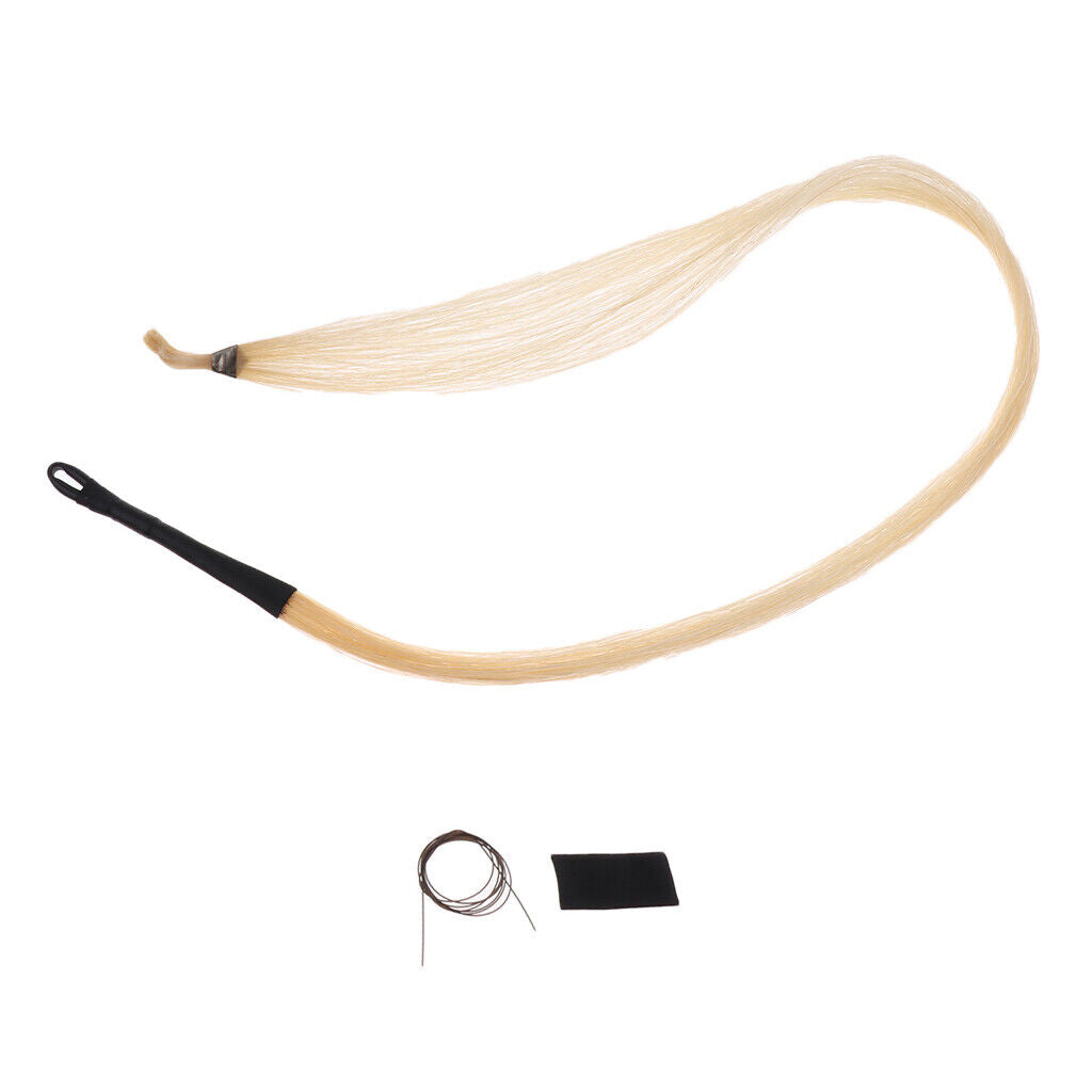 Mongolia Tail Violin Viola Erhu Bow String Instrument Replacement