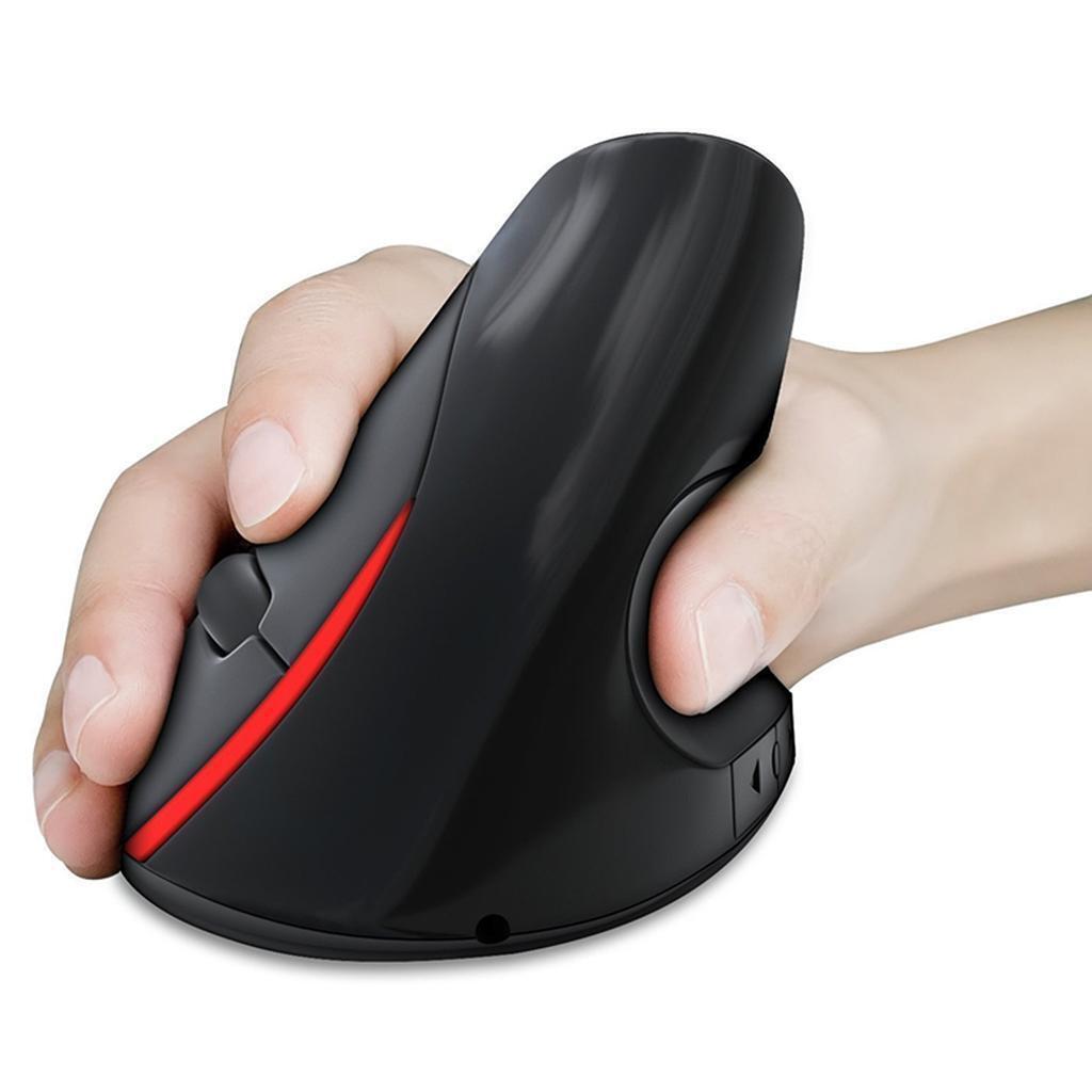 Ergonomic Wireless Vertical Mouse 2.4G Rechargeable Mice for Computer Notebook