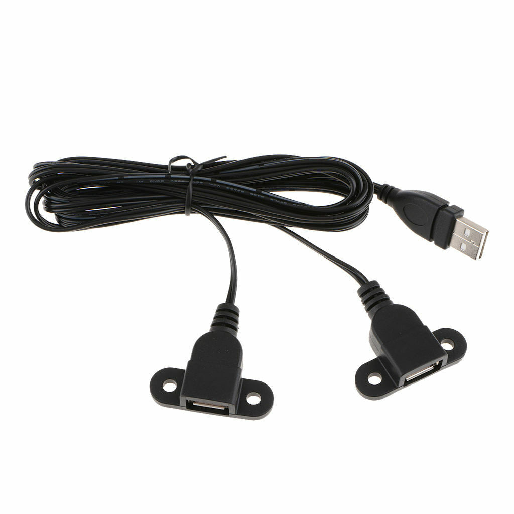 USB Cable Y Splitter USB 2.0   Hub Adapter Charger Cable Extension