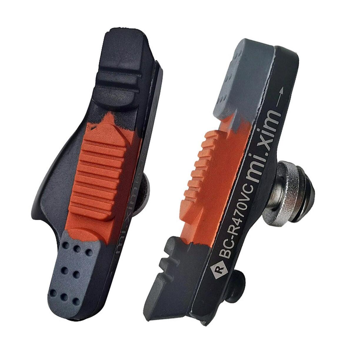 2 Pieces Bike Brake Pad Left&Right V Brake Holder Durable 55mm for Cycling